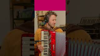 Comfortably Numb Solo on Accordion [upl. by Ruenhs]