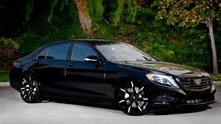 Mercedes S550 on 22quot Lexani Forged Wheels Pt 1 [upl. by Ioyal]