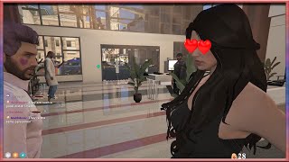 Carmella INSTANTLY wants to bang December  GTA V RP NoPixel 40 [upl. by Duma713]