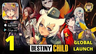 Destiny Child Gameplay  English Version  Part 1 AndroidiOS [upl. by Roee642]