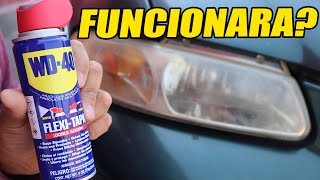 Puliendo Faros con WD40 ¿Funcionara [upl. by Delogu760]