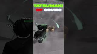 New best Tatsumaki combo  The Strongest Battlegrounds [upl. by Minsat90]