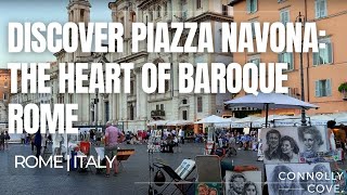 Discover Piazza Navona The Heart of Baroque Rome  Rome  Things To Do In Italy [upl. by Grekin54]