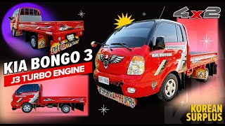 KIA Bongo 3 Single Cab  J3 Turbo Engine [upl. by Dorrahs]