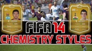 FIFA 14 Ultimate Team Chemistry Styles  First Look [upl. by Yrohcaz]