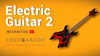 YouTube Eguitar 2  Play it with your keyboard numbers  YouTubeGuitar [upl. by Schuster755]