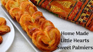 3 பொருள் இருந்தால் போதும் இதை செய்து அசத்தலாம்  Sweet palmiers  Little Hearts  French Pastry [upl. by Lorenzana]