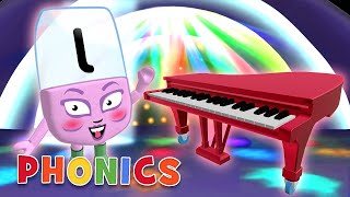 Phonics  Learn to Read  Singing a Simple Song  Alphablocks [upl. by Meng]