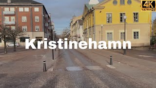 Kristinehamn Sweden 🇸🇪  Small Town Virtual Walk  4K HDR [upl. by Lazos]