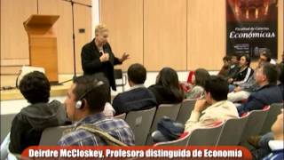 Conferencia Deirdre McCloskey Statistical Significance [upl. by Wennerholn]