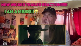 WICKED OFFICIAL TRAILER 2 REACTION😭 [upl. by Anonyw]