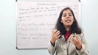 Fundamental Rights Meaning And Its List Class 12th Political Science ISC Board [upl. by Xel]