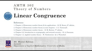 Linear Congruence  Part1  Existence and uniqueness of incongruent solution  Modular Inverse [upl. by Navnod553]