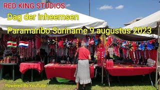 Dag der inheemsen  Paramaribo Suriname 9 augustus 2023 [upl. by Cecile]