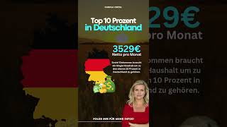 Top 10 Prozent in Deutschland depot sparen finanzen [upl. by Lalitta]