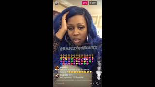 Remy Ma and Papoose GO OFF on Rah Ali for being in Nicki MInaj No Frauds Video on Instagra 2017201 [upl. by Dasha]