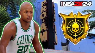 This RAY ALLEN TEMPLATE BUILD with a 96 3PT SHOT is GAMEBREAKING in NBA 2K24 [upl. by Sherourd]