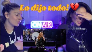 TINI CARNE Y HUESO VIÑA DEL MAR💔💔💔 REACCIÓN SIN PRETENDER tini carneyhueso reaccion [upl. by Eaner633]