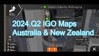 iGO Maps 2024Q2 Australia amp New Zealand [upl. by Hedvige319]