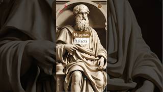 Hippias  7 Facts ancientgreekphilosophy greekphilosophers hippias philosophy [upl. by Meece873]