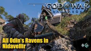 God of War Ragnarok  All Odins Ravens in Nidavellir Svartalfheim [upl. by Gerhardine]