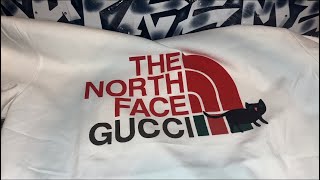 The north face gucci shirt review [upl. by Drain855]