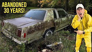 First Wash in 30 Years ABANDONED in Field Crown Victoria  Car Detailing Restoration [upl. by Armilda]