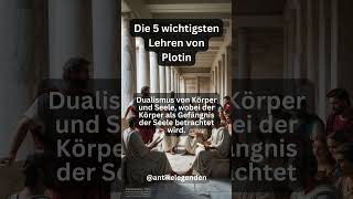 Die 5 wichtigsten Lehren von Plotin [upl. by Hanahsuar]