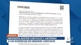 Abogados asisten con focos recargables y linternas a las audiencias [upl. by Allehs]