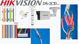 HIKVISION DS2CD1043G0i 28mm Repair of a broken cable [upl. by Morville]