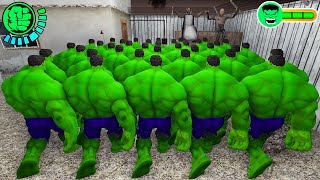 Hulk Army VS Granny [upl. by Ollecram257]