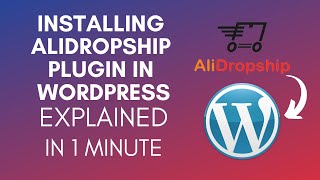 How To Install AliDropship Plugin In WordPress 2024 [upl. by Mcgurn]