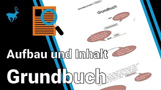 Das Grundbuch  Aufbau und Inhalt einfach erklärt mit Grundbuchauszug als Muster [upl. by Eatnahc]