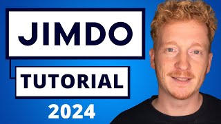 Jimdo Website Tutorial 2024  Jimdo Website erstellen 👨‍💻 [upl. by Kilian]