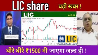 LIC Share🔥  LIC Share Latest News Today  LIC Share Target [upl. by Nomead912]