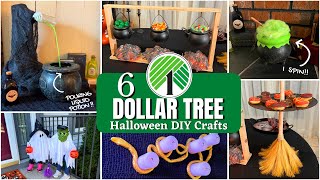 6 DOLLAR TREE DIY Halloween Decor Crafts  Easy Cheap amp Spooky Ideas for 2024 [upl. by Einad323]