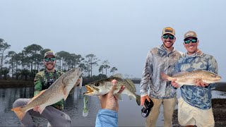 Redfish and Trout Tournament Fishing in Steinhatchee FL [upl. by Chilton]