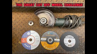 Cut off wheel chop off Who makes the superior cutting disc [upl. by Osanna]