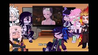 Past Hashiras react to season 3 ••KNYDemon Slayer•• Gacha club [upl. by Rattray]