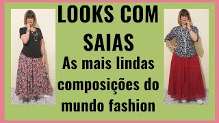 Looks incríveis com Saias [upl. by Ziladnerb]