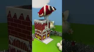 Santa Claus Climbing Chimney Toy Shorts [upl. by Suolevram]