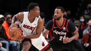 Miami Heat vs Portland Trail Blazers  Full Game Highlights  January 5 2022  202122 NBA Season [upl. by Ahtekahs]