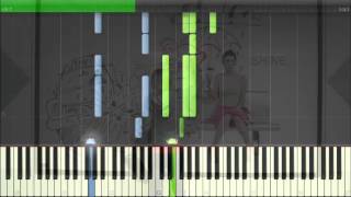 Daniel Powter  Bad day  synthesia  piano [upl. by Eiddam]