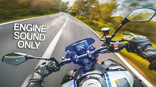 Yamaha MT09 SP AKRAPOVIC sound RAW Onboard [upl. by Udall941]