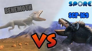 Behemoth Trevor vs SCP169  Titan Faceoff S2E6  SPORE [upl. by Oatis]