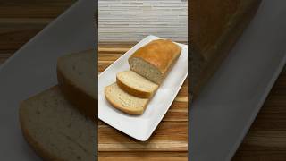 EASY BREAD LOAF  Full Recipe Link in Description Homemade FoodShorts Baking Foodie Shorts [upl. by Zarla554]