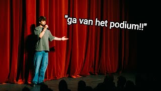 influencer probeert standup comedy [upl. by Yentyrb835]