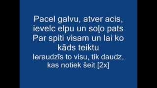 Fakts ft Grafomāns  Daudz kas notiek šeit lirikas vārdi lyrics [upl. by Lorimer]