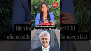 The Forbes Worlds Billionaires List 2024 featured 200 Indians of which 25 were debutants [upl. by Anwaf]