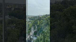 Panorama Aufzug  Luxemburg Pfaffenthal [upl. by Ayekim293]